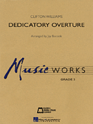 Dedicatory Overture Concert Band sheet music cover Thumbnail